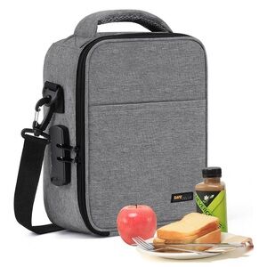 Lockable Lunch Box with Combination Lock Insulated - NWT